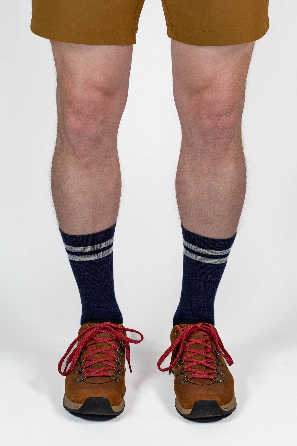 Merino Wool Trail Sock - Navy