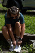 Summer Merino Wool 6" Sock  - Natural