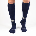 Mountain Merino Wool Sock Knee High - Navy