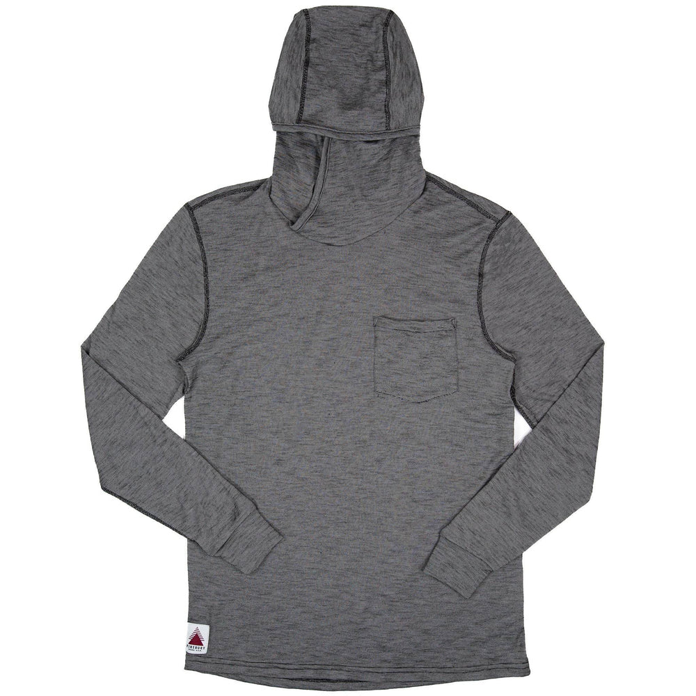 Summer Wool Hoodie Sun Shirt - Gray Stone