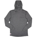 Summer Wool Hoodie Sun Shirt - Gray Stone