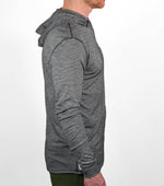 Summer Wool Hoodie Sun Shirt - Gray Stone
