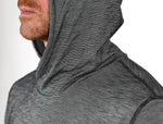 Summer Wool Hoodie Sun Shirt - Gray Stone