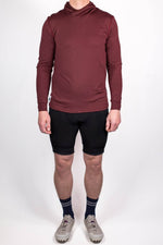 The Merino Wool Cargo Bib Shorts - Black