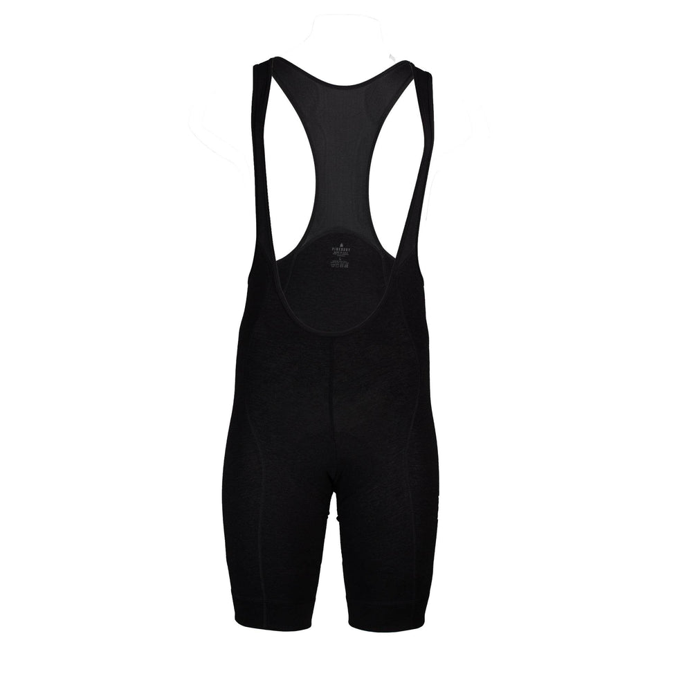 The Merino Wool Bib Shorts - Black
