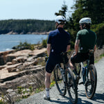 Every-Season Short Sleeve Merino Wool Cycling Jersey - Atlantic Blue