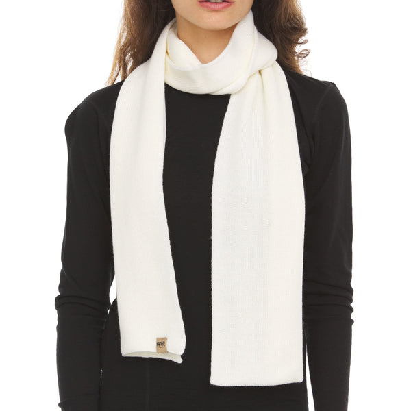 Merino Wool Knit Scarf | 100% Merino Wool