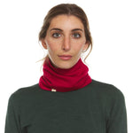 Midweight Wool Neck Gaiter - 100% Merino Wool