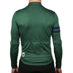 Every-Season Long Sleeve Merino Wool Cycling Jersey - Pine