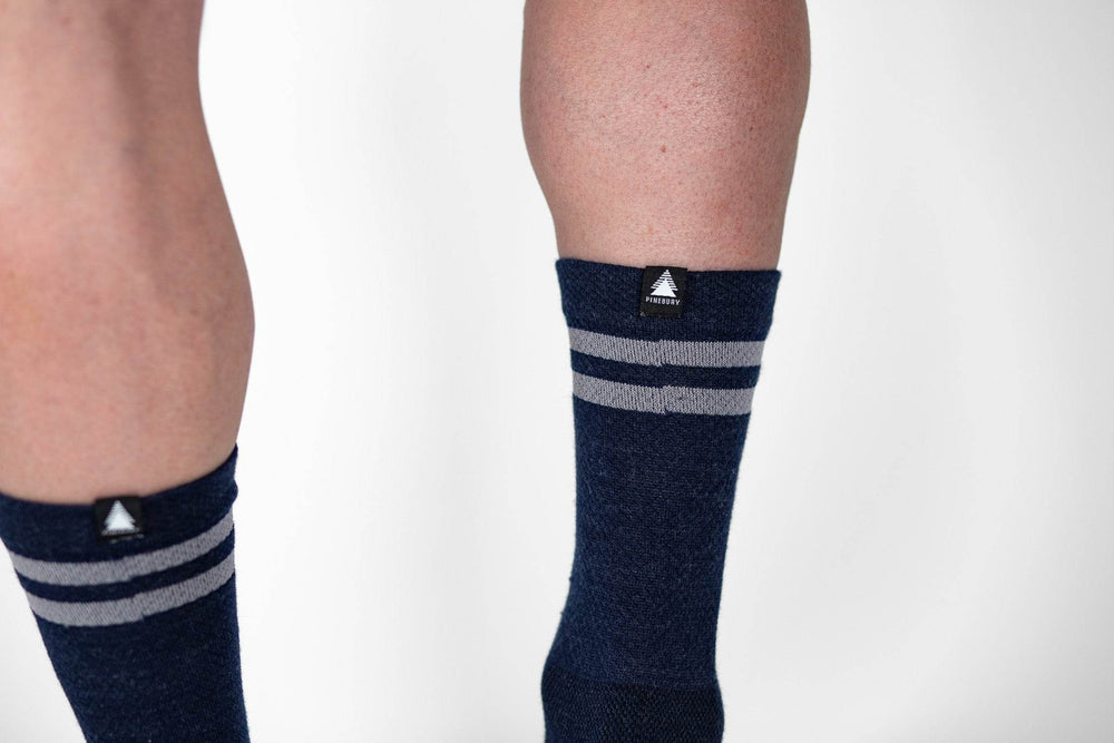 Signature Merino Wool Sock - Navy