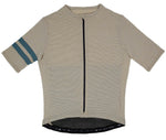 Summer Wool Short Sleeve Cycling Jersey - Khaki
