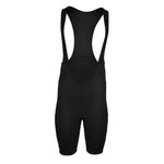 The Merino Wool Cargo Bib Shorts - Black