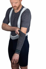 Signature Merino Wool Arm Warmers - Gray