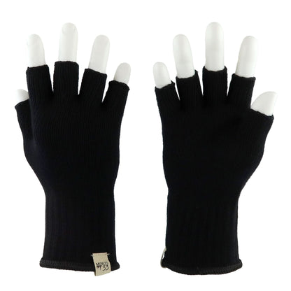 Lightweight Fingerless Wool Gloves