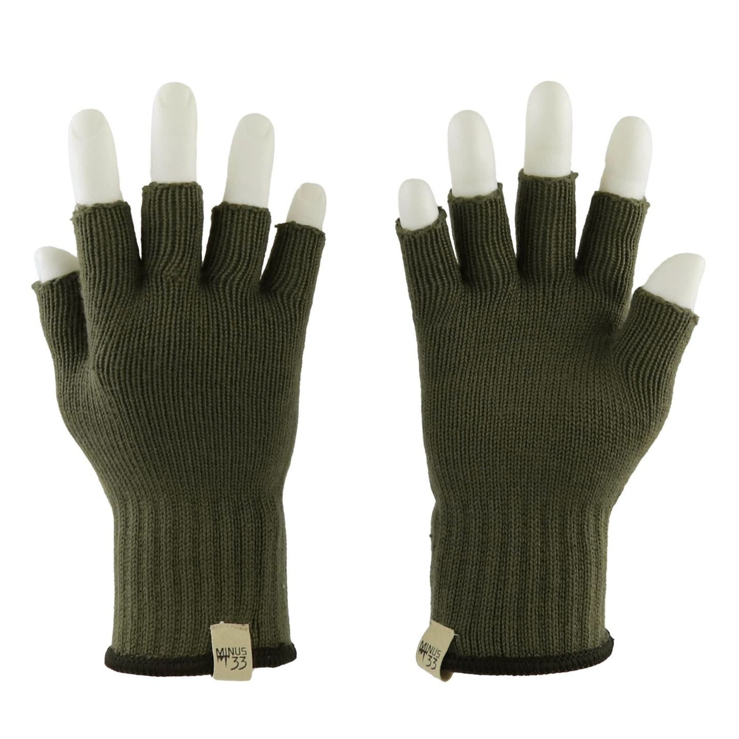 Lightweight Fingerless Wool Gloves