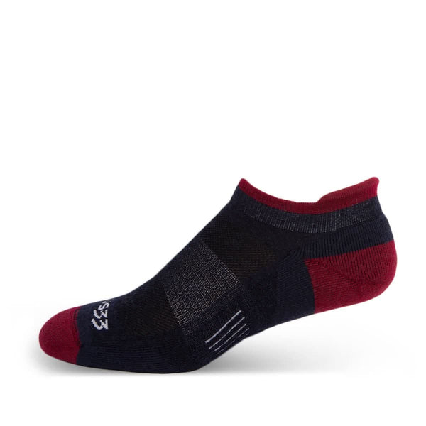 Microweight Cushion - No Show Tab Wool Socks Mountain Heritage