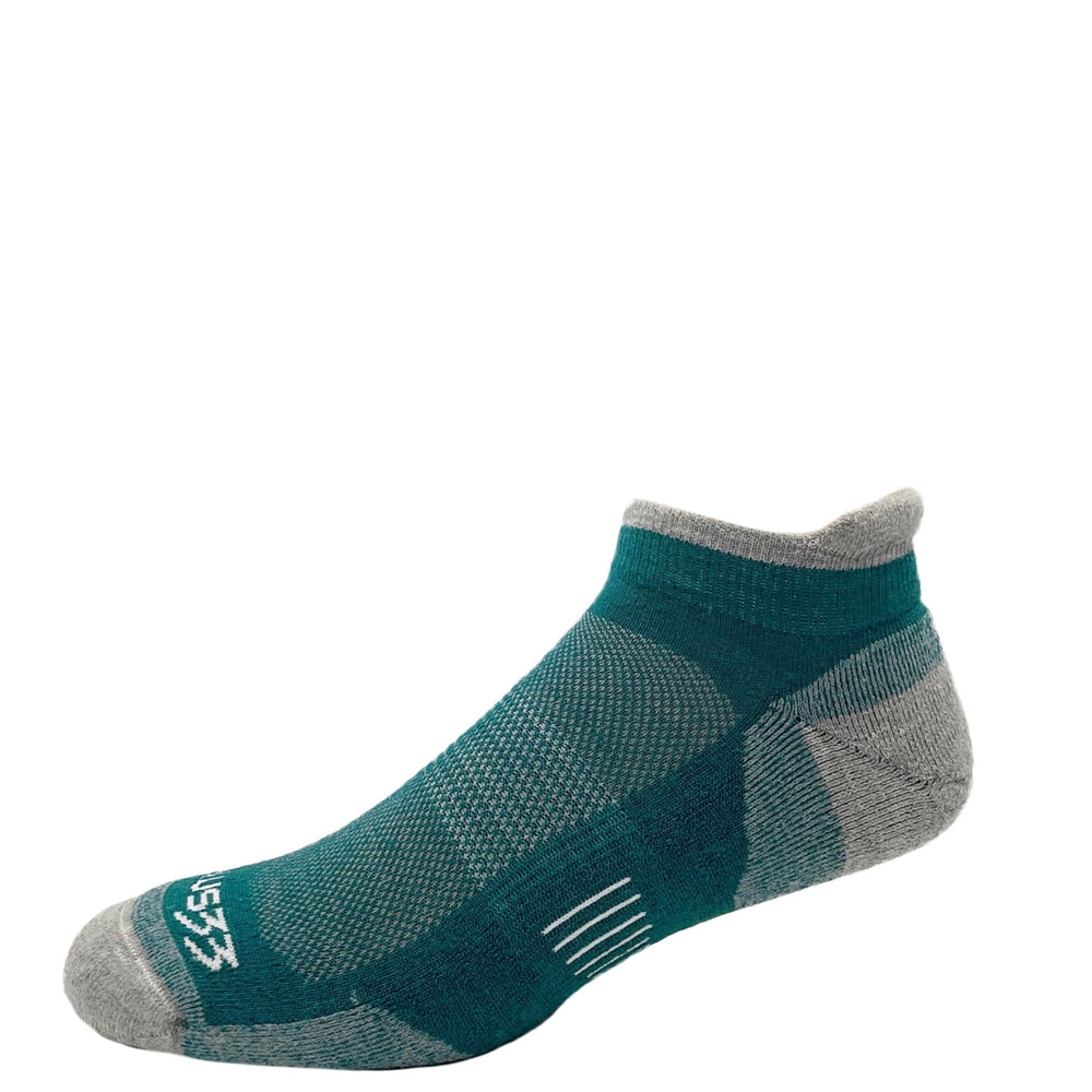Microweight Cushion - No Show Tab Wool Socks Mountain Heritage