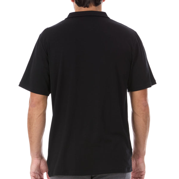 Microweight Men's Wool Polo -  Woolverino