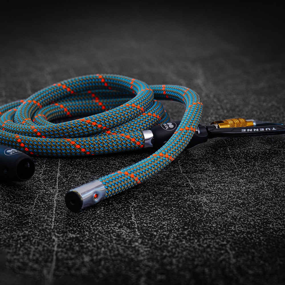 Customizable Rope Dog Leash – 2ft to 6ft | Auto-Locking | Tuenne