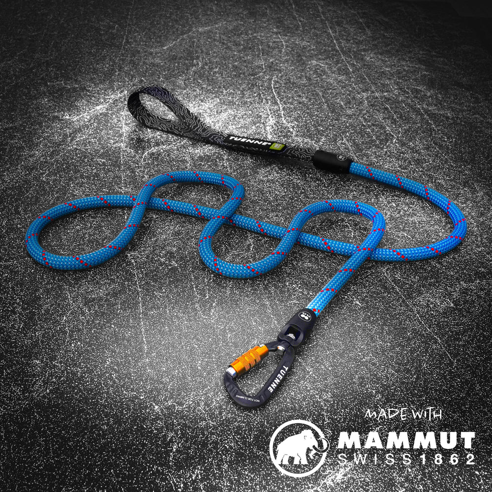 Customizable Rope Dog Leash – 2ft to 6ft | Auto-Locking | Tuenne